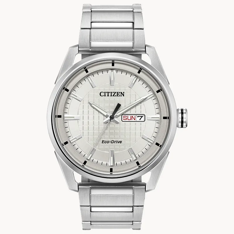 Citizen CTO Eco-Drive Silver Stainless Steel Watch | CITIZEN Citizen CTO Eco-Drive Silver Stainless Steel Watch | CITIZEN